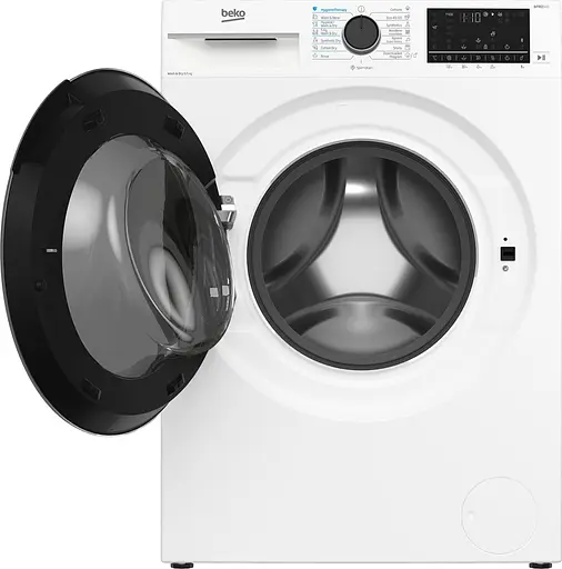 Стирально-сушильная машина Beko фронтальная 8(5)кг 1400 D 57 см дисплей белый - фото 3