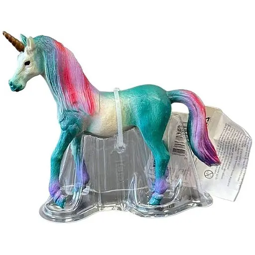 Фигурка Dino Toys Единорог, бегущий H65 зеленый (Q9899-H65) - фото 1