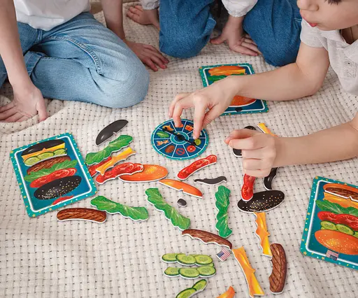 Дитяча магнітна гра "Бургер" VT2310-06 укр. мовою - фото 3