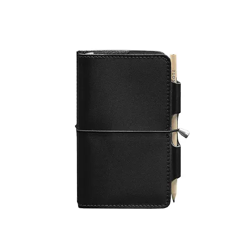 Шкіряний блокнот (Софт-бук) 3.0 чорний - фото 7