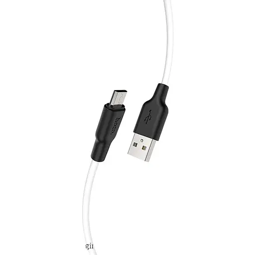 Кабель Hoco Micro USB Silicone X21 Plus 1 м 2.4A