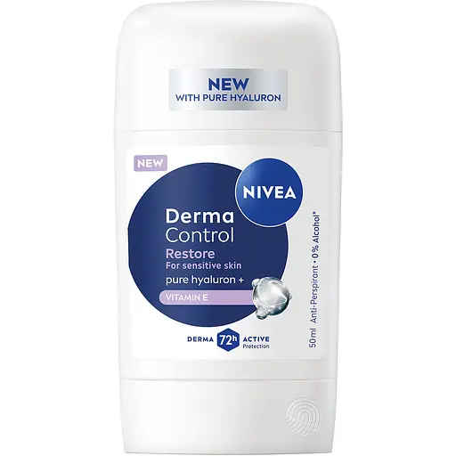 Антиперспирант Nivea Дерма контроль. Восстановление для чувствительной кожи сток 50 мл