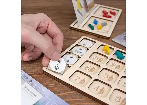 Планшети Tower Rex ігронайзери підрахунку балів раунду для гри Крила Wingspan Wingspan Scoreboard igronizer (5923) - фото 3