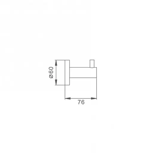 Крючок для полотенец Frap F30205 - фото 5