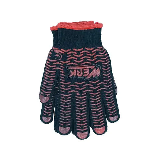 Рукавички ХБ чорні червоний ПВХ Werk WE2167 (148185)