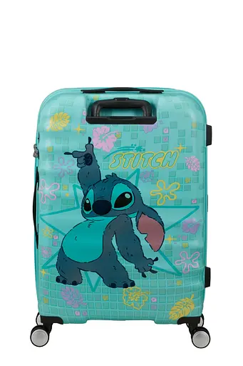 Чемодан American Tourister WAVEBREAKER DISNEY 67 см STITCH FLOWER 67х47х26 31C*57019 - фото 5