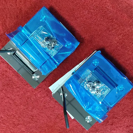 Дверь в нишу Koer SR SD04-120x200-TR-01 прозрачное стекло Easy Clean 10 мм, хром KR5387, универсальная, прозрачная, хром - фото 8