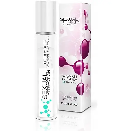 Туалетна вода з феромонами для жінок Love & Desire Sexual Attraction Feromony for Women, 15 ml