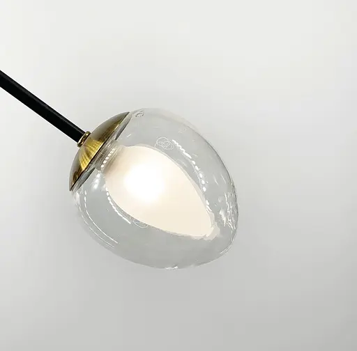 Класичний підвісний світильник з подвійним склом Line.F ZL 1632/3 - фото 4