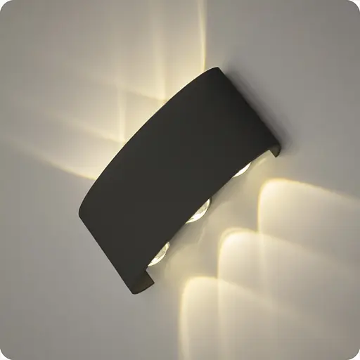 Світильник світлодіодний 517 Xlight Бра чорний 6 Вт (01745) - фото 2