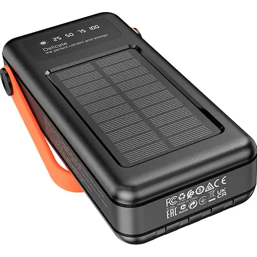 Внешний аккумулятор Hoco DB33 Plus Rising 30000mAh 22.5W Black [130157] - фото 4