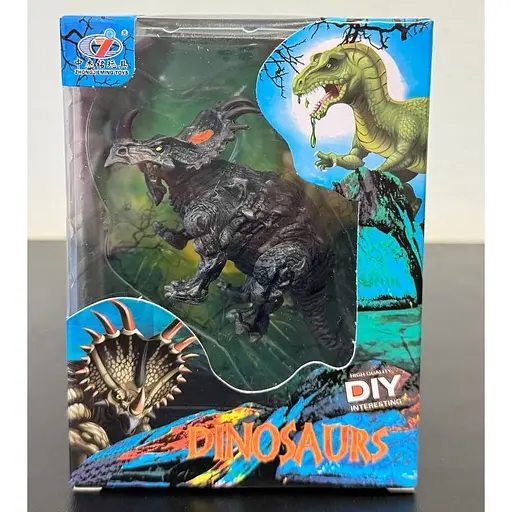 Фигурка Dino Toys Стиракозавр фиолетово-зеленый (Q9899-109) - фото 4