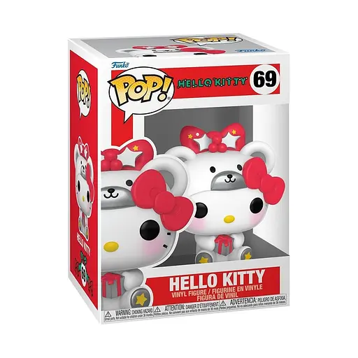 Фігурка Funko Pop Хеллоу Кітті Hello Kitty Polar Bear 10 см FP HK PB 69 - фото 3