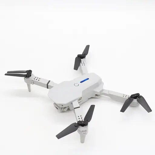 Дитячий квадрокоптер MHZ E88 дрон для дітей з камерою HD FPV до 20 хв польоту з кейсом акумулятор Білий - фото 2