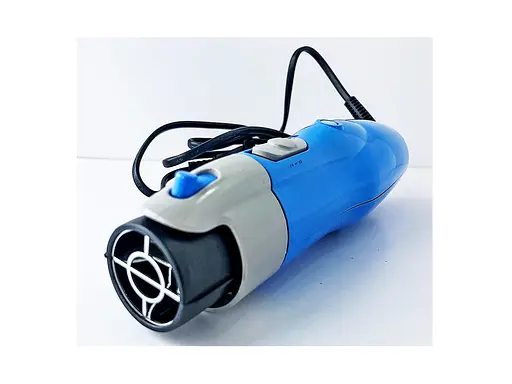 Фен-шітка-браш Gemei 4833 стайлер з обертовими насадками щітка для накрутки завивки волосся гребінець - фото 2