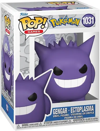 Фигурка Funko Pop Фанко Поп Покемоны Генгар Pokemon Gengar 10 см Game P G 1031 - фото 3