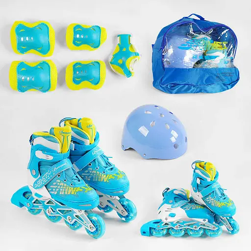 Ролики із захистом, 6917-M