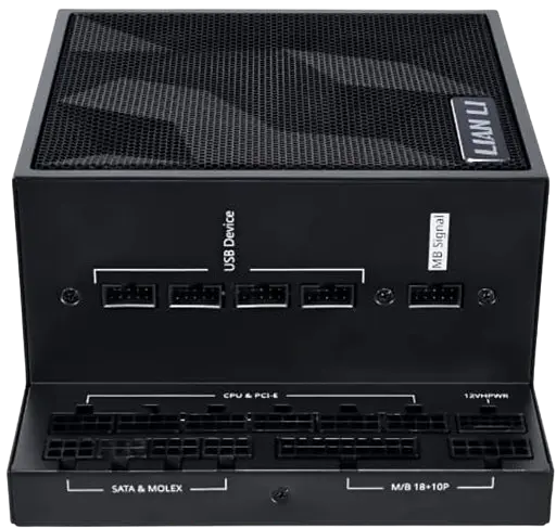 Блок питания Lian Li EDGE 850W 80+ Platinum Black (G9P.EG0850.BE00.EU) Б/У - фото 3