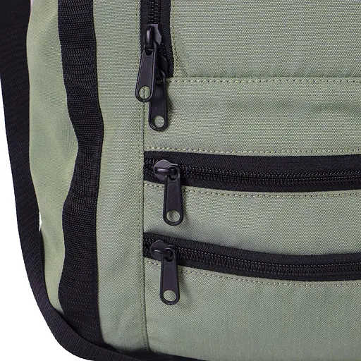 Рюкзак-антивор OOLOO Капля 45х27х14 см, салатовый 2414 - фото 5