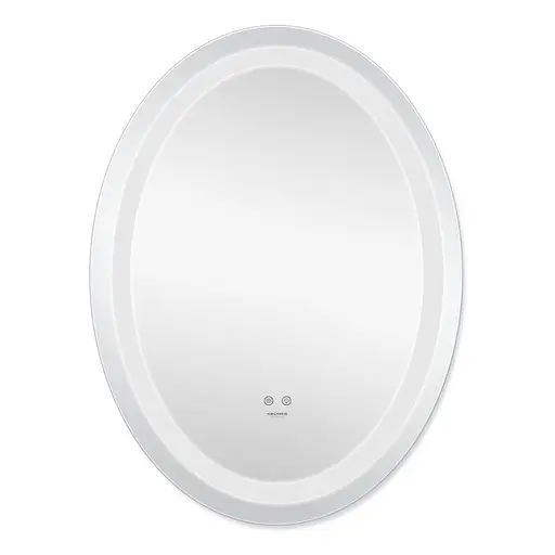 Дзеркало Kroner KRP Spiegel VO1 - 5070 з LED-підсвічуванням та антизапітнінням CV030040, Білий - фото 4