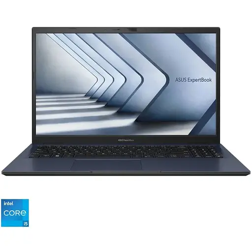 Ноутбук ASUS ExpertBook B1 B1502CVA с процессором Intel Core i5-1335U 4.6GHz, 15.6'', Full HD, 8GB DDR4 RAM, 512GB SSD, Intel UHD графикой, No OS, черный