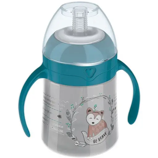 Моя первая кружка LOVI Indian Summer с трубочкой и утяжелителем 150 мл (35/362)