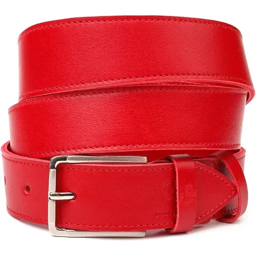Ремінь шкіряний Grande Pelle жіночий 3,4х120 см acs0024592 - фото 1