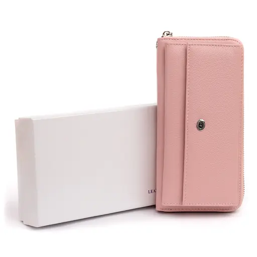 Кожаный женский кошелек ST Leather 20х10х2 см acs0015306 - фото 7