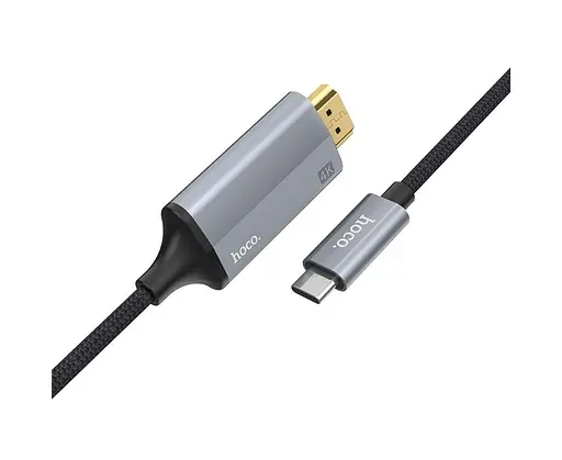 Кабель адаптер Type-C — HDMI 2.0 4K HOCO UA13 1.8 метра - фото 2