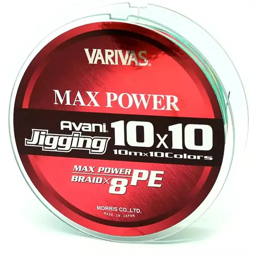 Шнур Varivas Avani Jigging Max Power PE 10*10 300 m 3.0 (1102-РБ-722644)