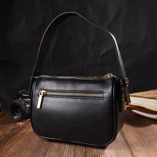 Сумка кожаная женская Vintage 20х14.5х8.5 см sum0022727 - фото 8