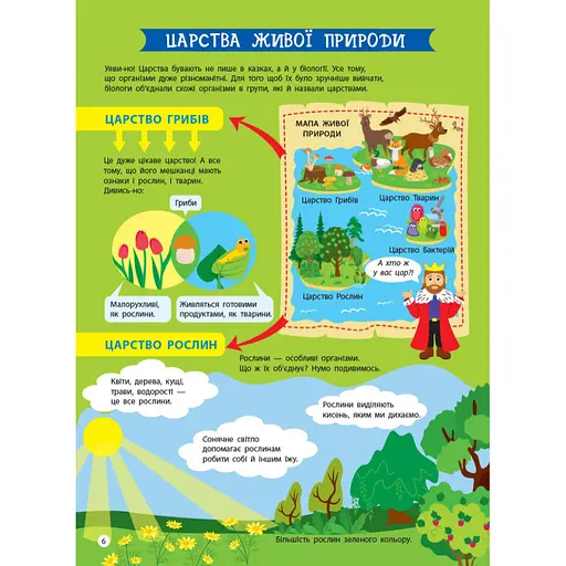 Детям о науке "Биология" 14003 на украинском языке, 32 страницы - фото 4