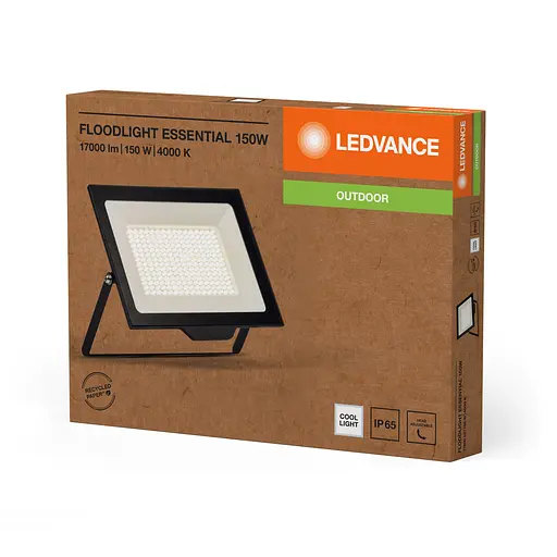 LEDVANCE Прожектор ESSENTIAL 150Вт 17000 Лм 4000K чорний - фото 5