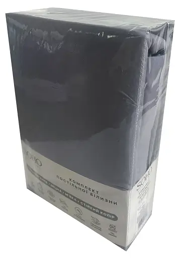 Комплект постільної білизни Сімейний 150х200 см Maison Grey SOHO pbe0050803 - фото 3