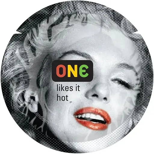 Презерватив One Color Sensations - One likes it hot (Red) 1 шт. - фото 2