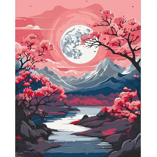 Набор для росписи ArtCraft Японская красота 40 x 50 см (11035-AC)