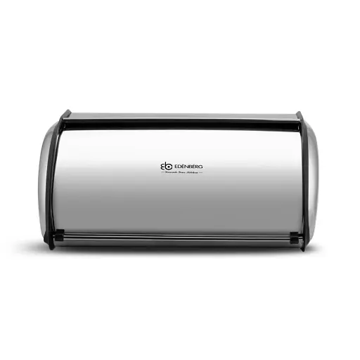 Хлебница Edenber EB-079 из нержавеющей стали с вращающейся крышкой 2 шт.   - фото 3