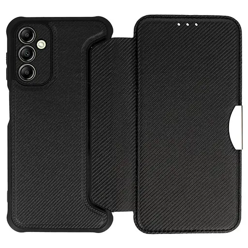 Чохол-книжка Getman шкіряний Razor PU для Samsung Galaxy A15 4G/5G/M15 5G Black - фото 3