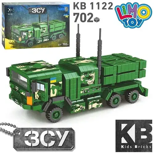 Конструктор Limo Toy ЗСУ Пускова установка, 702 деталі (KB 1122) - фото 2