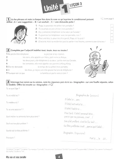 Amis et compagnie 3. Niveaux A2/B1. Cahier d`activities - фото 4