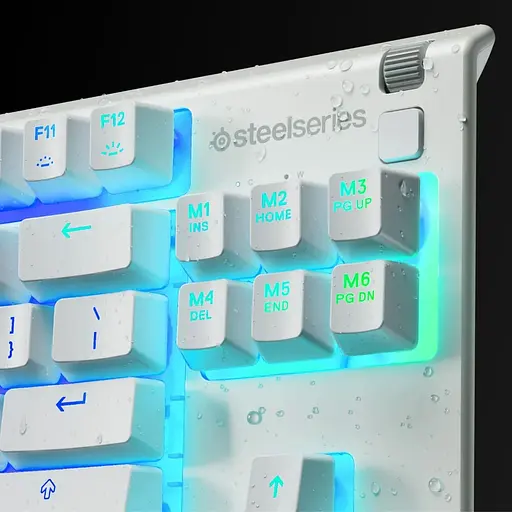 Клавиатура SteelSeries Apex 3 TKL UA White (64819) - фото 5