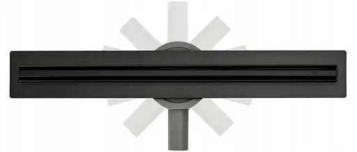 Душевой канал Rea Neo Slim Pro 50 см black REA-G6992 - фото 7