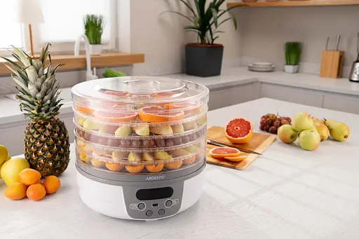 Сушарка Ardesto для продуктів FDB-5321T 250 Вт/5 піддонів білий - фото 6