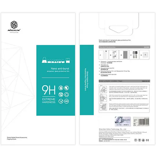 Захисне скло Nillkin (H) для Xiaomi Redmi K60 / K60 Pro / K60E / Poco F5 Pro Прозорий - фото 6