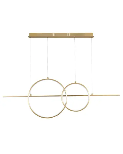 Подвесной светильник, люстра Goldlux 331809 Laura LED 1x42W 4000K 4800Lm IP20 золотой - фото 1