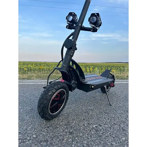 Электросамокат Двухмоторный Kugoo G-Booster (2400W, 23Ah) - фото 9