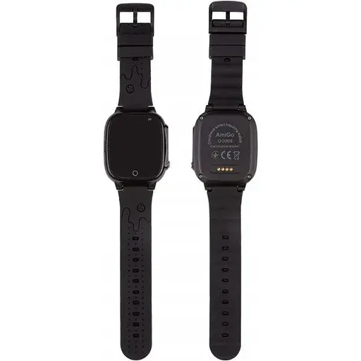 Smart Watch AmiGo GO008 MILKY GPS Wi-Fi Black UA UCRF - фото 4