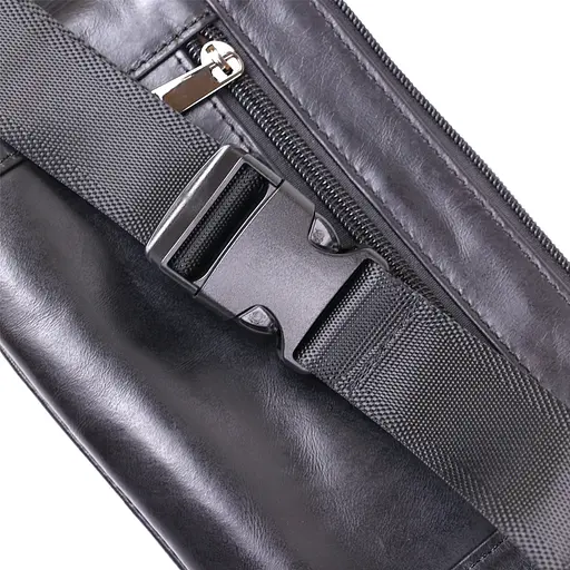 Кожаная мужская сумка на пояс Vintage 21,5х13х3 см sum0020150 - фото 6