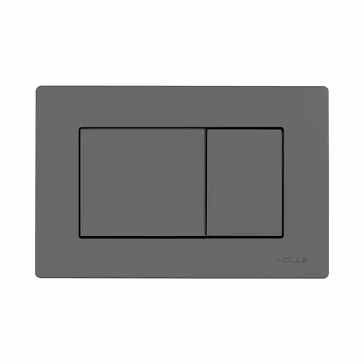 Клавіша змиву Volle Grande Evo пластик pistola gris 2220.011005, Графит - фото 1