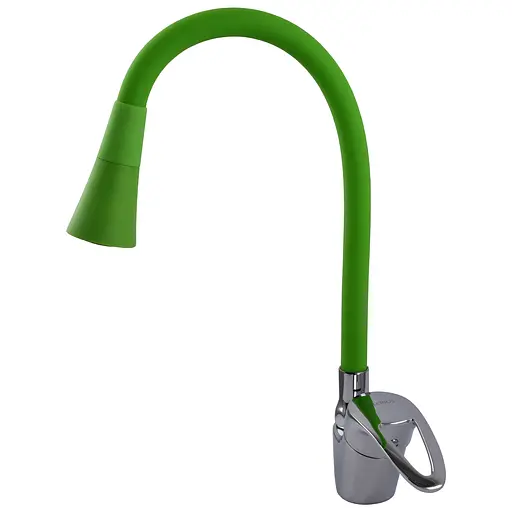 Змішувач для кухні Globus Lux Caprice GLCA-0203SK-G05 латунний з боковою ручкою для надійного використання та довговічності - фото 5